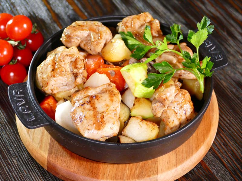 Сотэ с курочкой